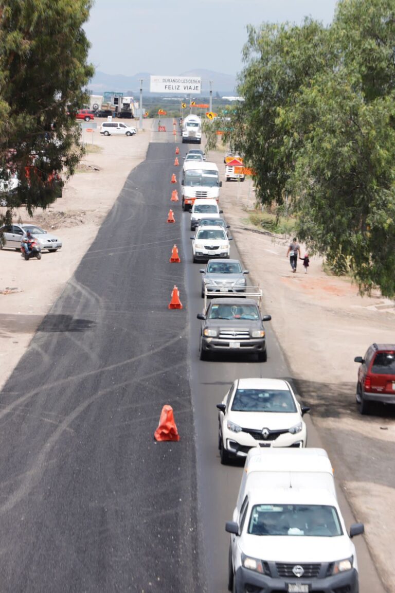 Recupera Gobierno de Esteban camino principal al poblado 5 de mayo; prácticamente fue reconstruido.