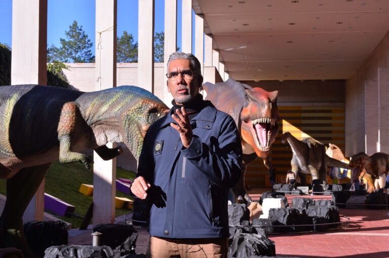 Llegaron los Dinosaurios al Museo Bebeleche; Gobierno de Esteban invita a disfrutar de una aventura jurásica