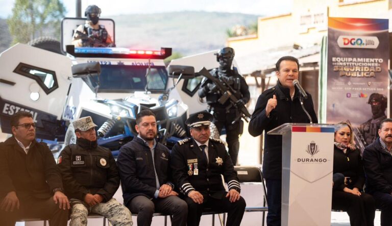Tareas de seguridad y prevención se fortalecer; entrega el Gobierno de Esteban a la SSP vehículos “yagu”