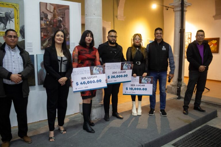 Entrega Gobierno de Esteban Premio Estatal de Pintura Guillermo Bravo Morán 2024