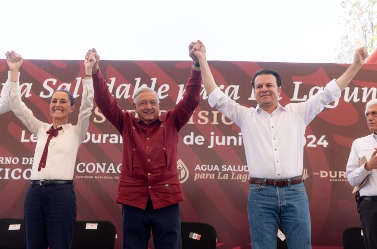 El sueño de tener Agua Saludable para La Laguna, es una realidad gracias al Presidente AMLO: Esteban Villegas