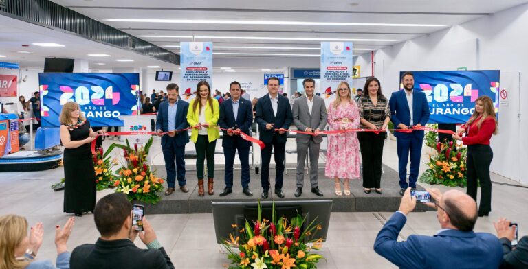 Ya tiene Durango un aeropuerto amplio y remodelado para recibir hasta 760 mil pasajeros: Esteban Villegas