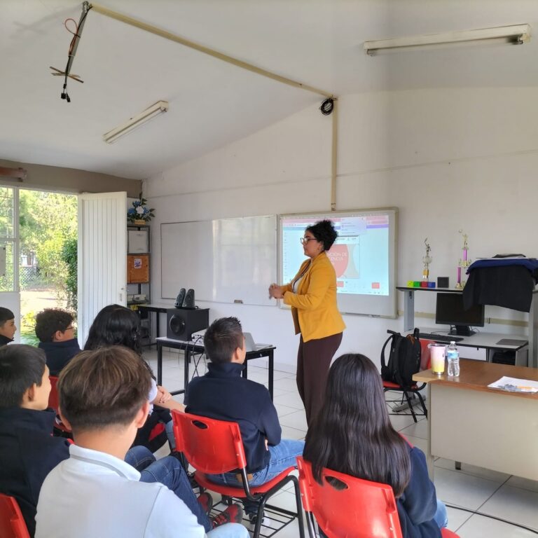Imparten plática sobre perspectiva de género en Telesecundaria de General Ignacio Zaragoza