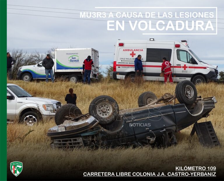 Lucho varias horas por su vida, finalmente murió