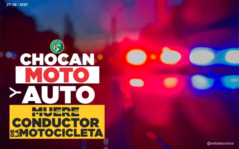 MENOR DE 15 AÑOS PIERDE LA VIDA EN ACCIDENTE DE MOTOCICLETA EN CUENCAMÉ