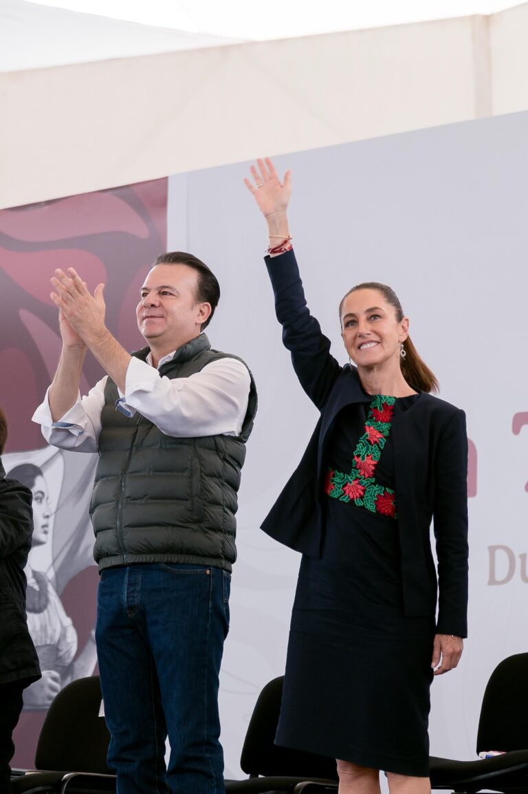 Esteban Villegas destaca liderazgo de Claudia Sheinbaum; “a un año ha impulsado una coordinación que resulta en grandes proyectos para Durango”
