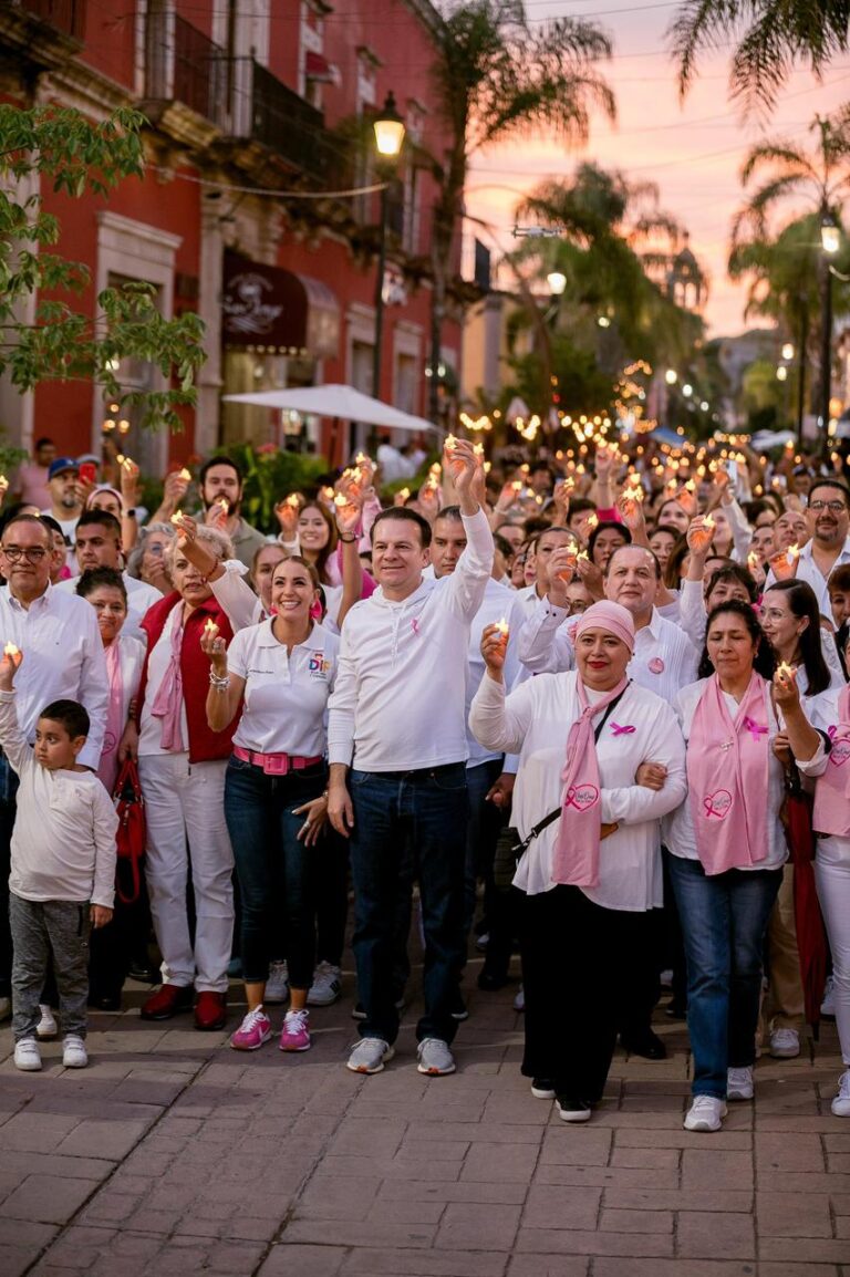 Caminata de la Esperanza reunió a más de 7 mil personas para crear conciencia sobre la detección oportuna del cáncer de mama