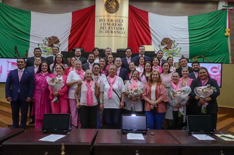 Desde el Pleno el Congreso del Estado, Marisol Rosso llama a fortalecer la prevención y el acompañamiento en la lucha contra el cáncer de mama